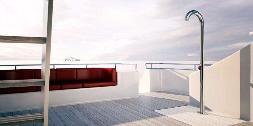 Ama Luxury Shower Летний душ из нержавеющей стали  Ti4800l ti4900l  - Вид №2