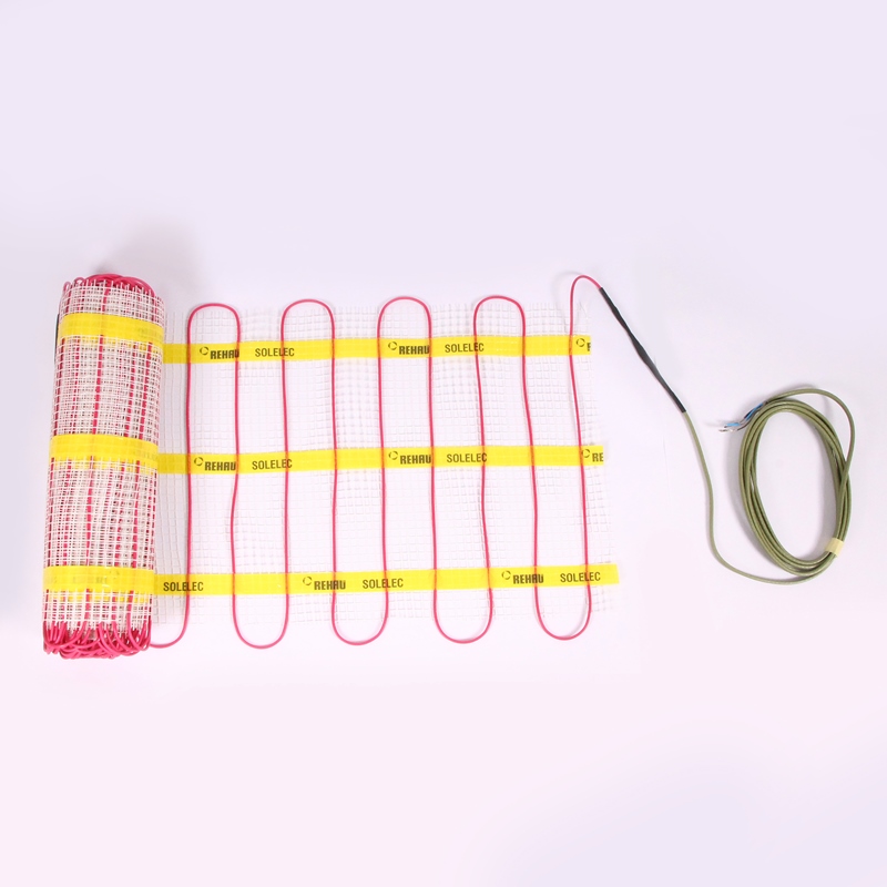 Мат греющий двужильный 160Вт/м2 на полимерной сетке REHAU 0,5x7м 215482 - Вид №3