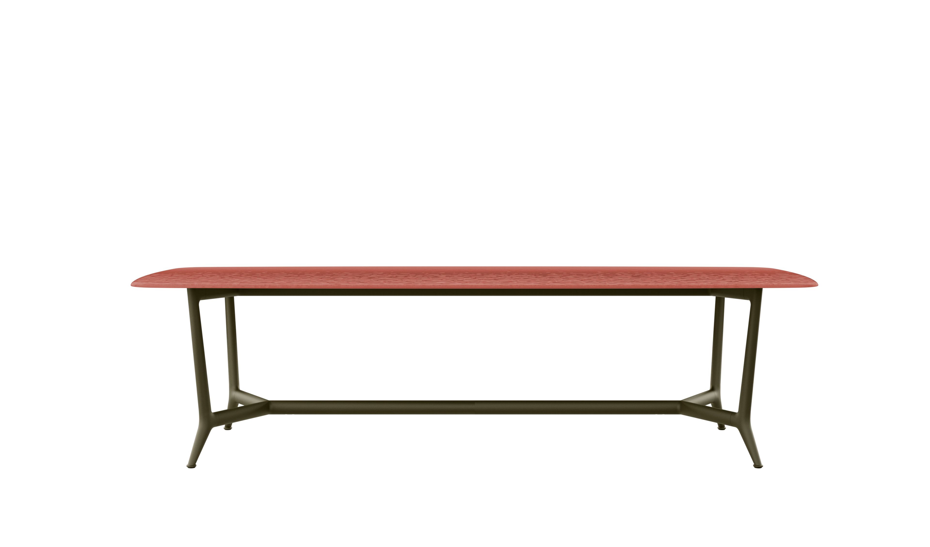 Стеклянный прямоугольный садовый стол B&B Italia Outdoor ARCH-00055856 - Вид №1