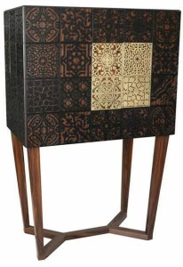 Malabar Буфет из лакированной древесины с распашными дверцами Virtuoso