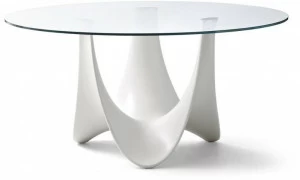 Roberti Круглый садовый стол из стекловолокна Coral reef