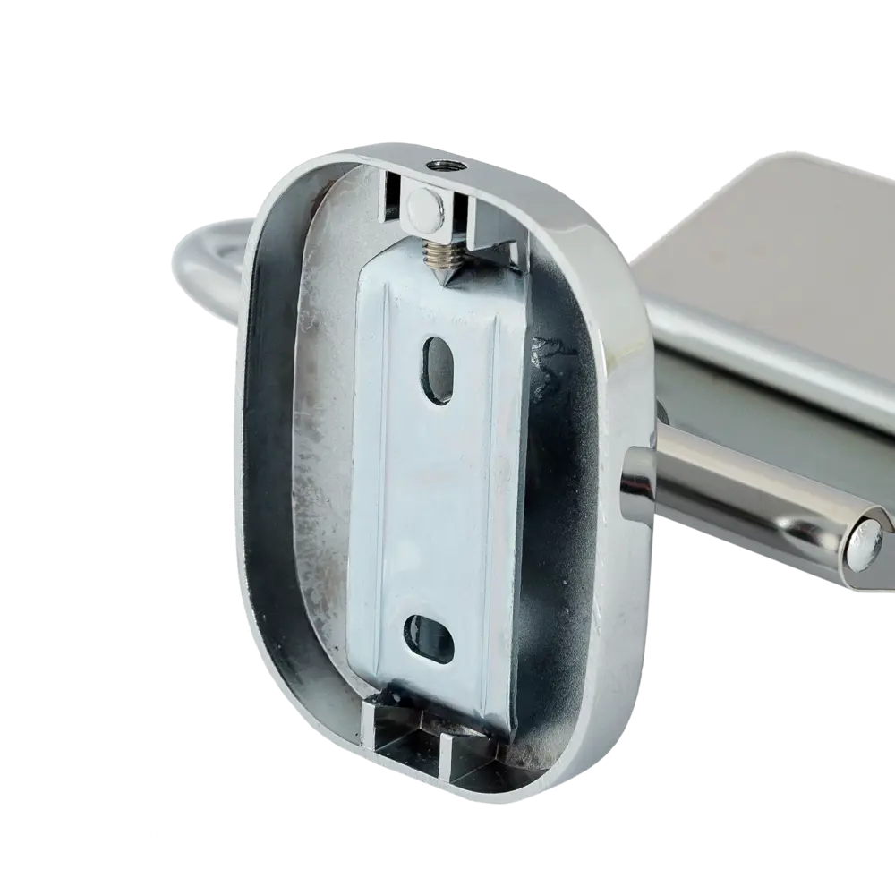 Держатель для туалетной бумаги Mr Penguin Квадрат с крышкой цвет хром STLM-2156258 - Вид №2