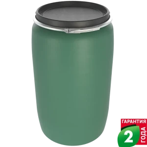 Бочка Geolia 227 литров, с крышкой