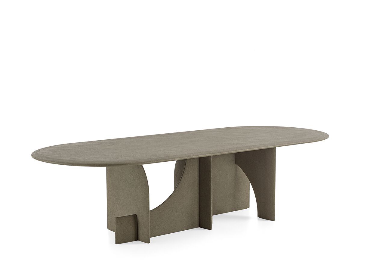 Овальный стол из натурального камня Gallotti&Radice Кремень ARCH-00071274 - Вид №5