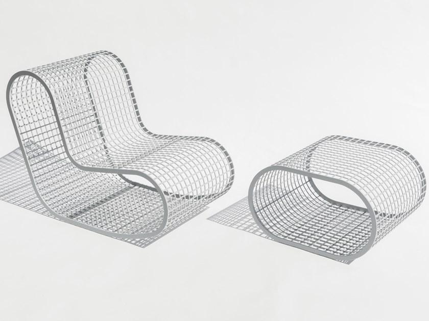 GANDIABLASCO Садовое кресло-качалка из алюминия Buit sun-id-1417512 - Вид №5