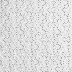 Плитка потолочная бесшовная полистирол белая Формат Гейша 50 x 50 см 2 м²