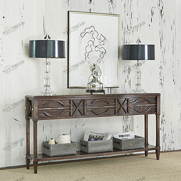 Консольные столы 17554-850-001 Spindle Console - Walnut Ambella 
