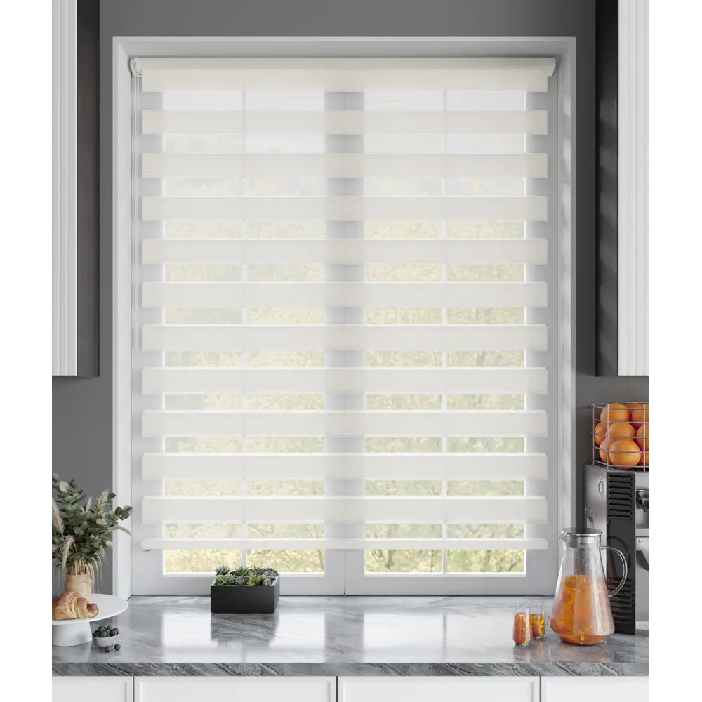 MIAMOZA Рулонная штора день-ночь Москва бежевая 180×175 см 89411436 STLM-1572423 - Вид №7