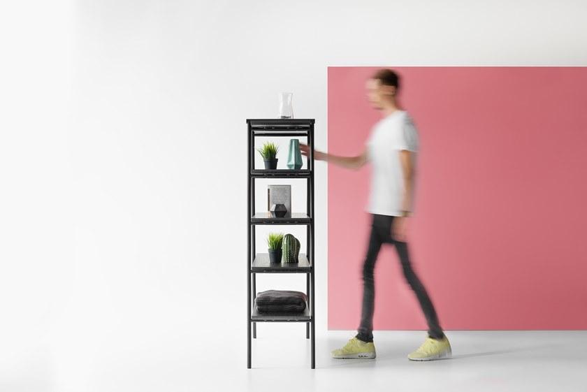 Zegen Открытый двусторонний книжный шкаф из стали и дерева Duoo Santreyd sun-id-1477623 - Вид №9