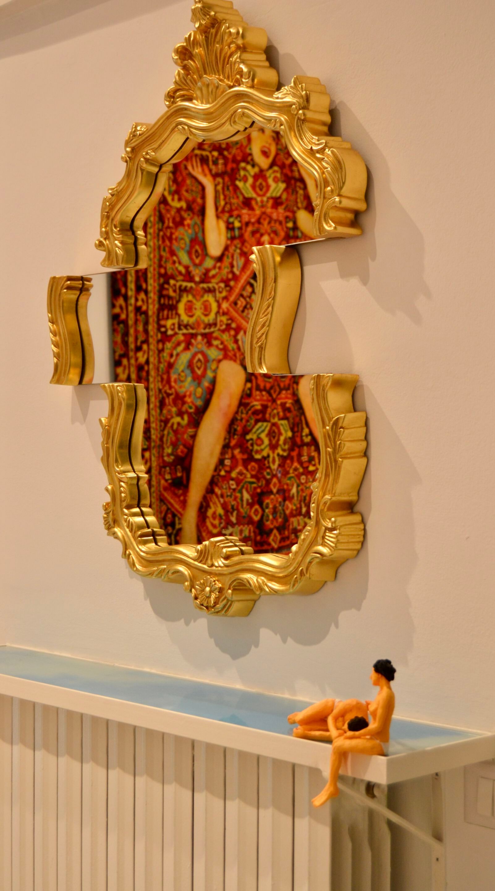 Полиуретановое зеркало с рамкой Seletti Tetris ARCH-00075736 - Вид №1