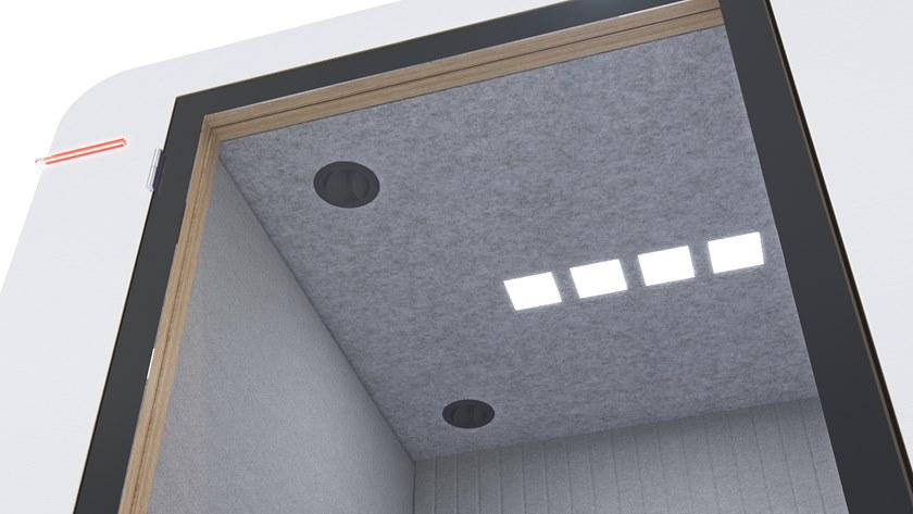 SBS Silence Business Solutions Акустическая будка с мультимедийным подключением на одного человека Procyon sun-id-1361569 - Вид №5