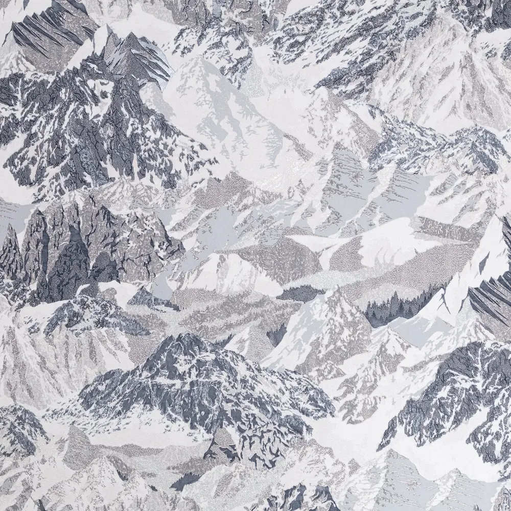 Обои флизелиновые Palitra Home Mount серые 1.06 м HC31147-44 STLM-2003668 - Вид №1