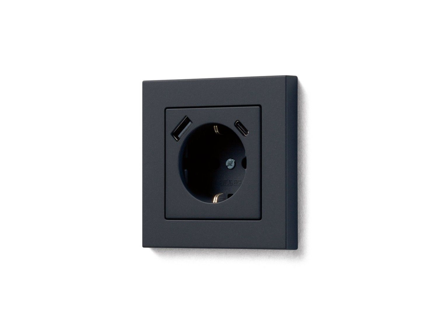 Пластиковая электрическая розетка с USB JUNG A 550 ARCH-00015474