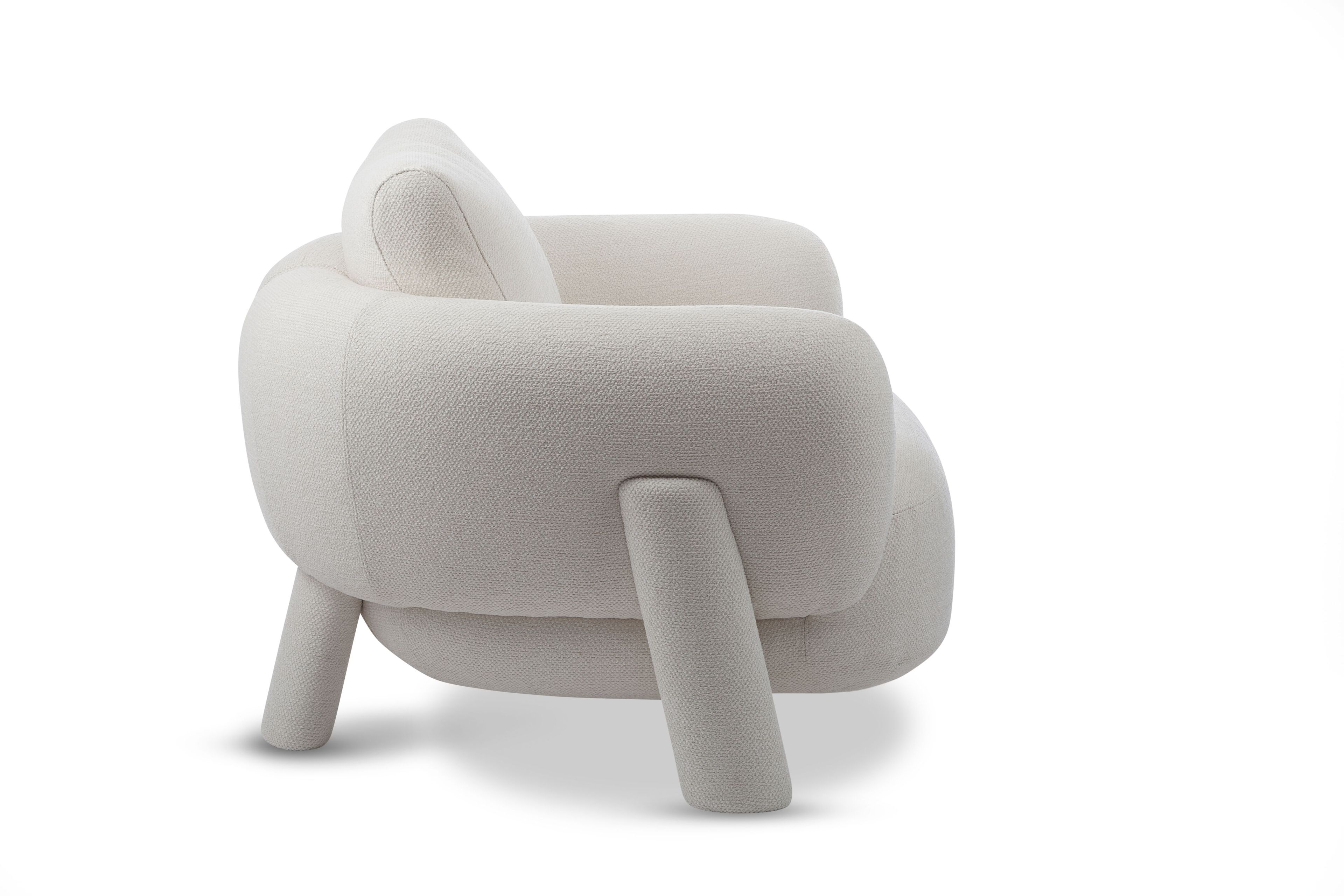 Тканевое кресло Saba Italia Anam ARCH-00100015 - Вид №1