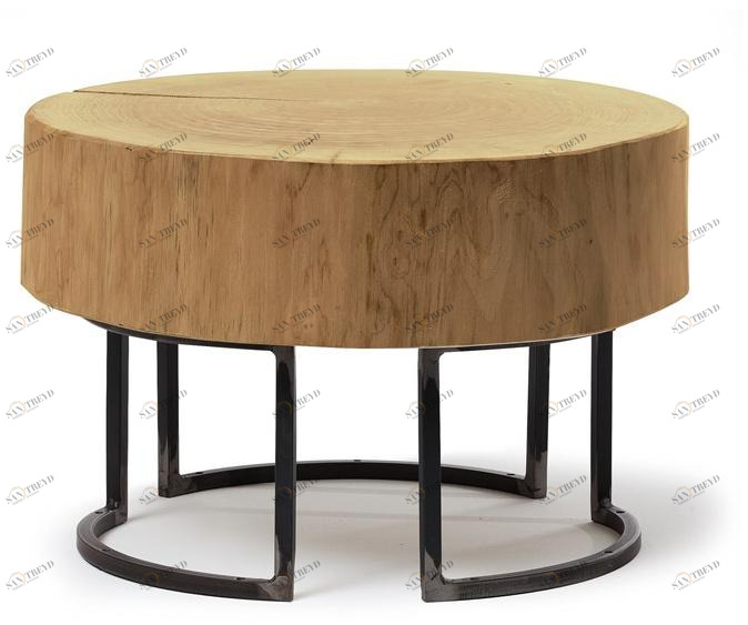 AltaCorte Круглый журнальный столик из железа Ecolab sun-id-1454883