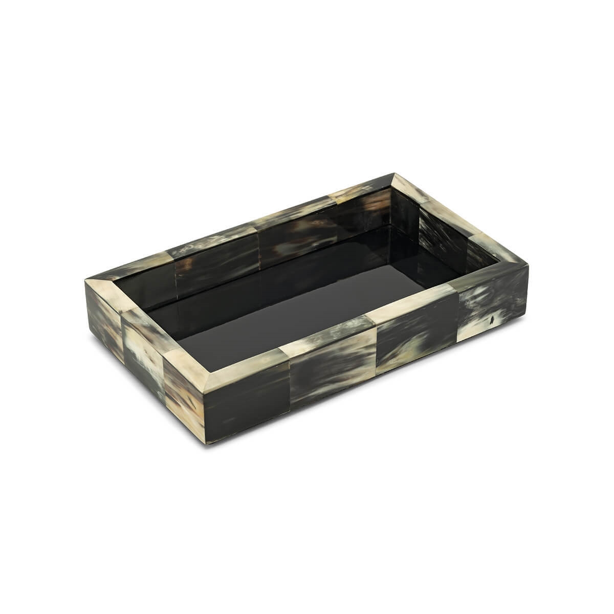 600796-90 ABHIKA ПОДНОС RECT MD BLACK 