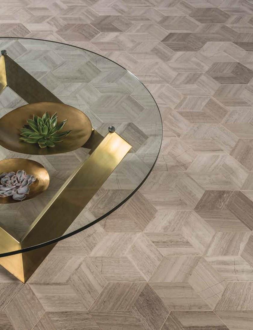 AKDO Мраморная мозаика Origami sun-id-1409342 - Вид №3