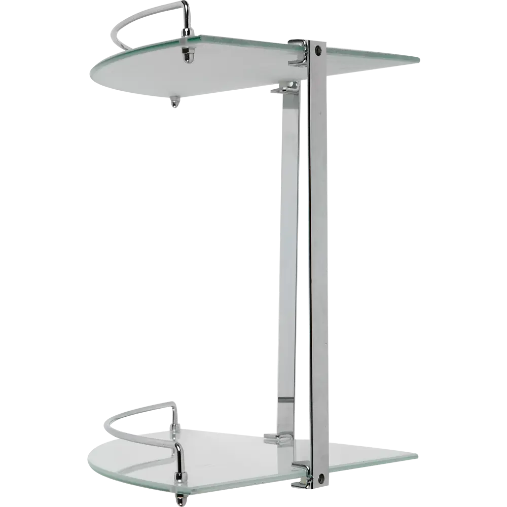 Полка для ванной Verran Basic угловая двухъярусная STLM-2147472 - Вид №2