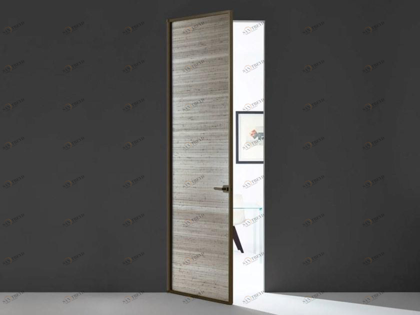 Glas Italia Распашная дверь из стекла заподлицо со стеной Sherazade sun-id-1418366