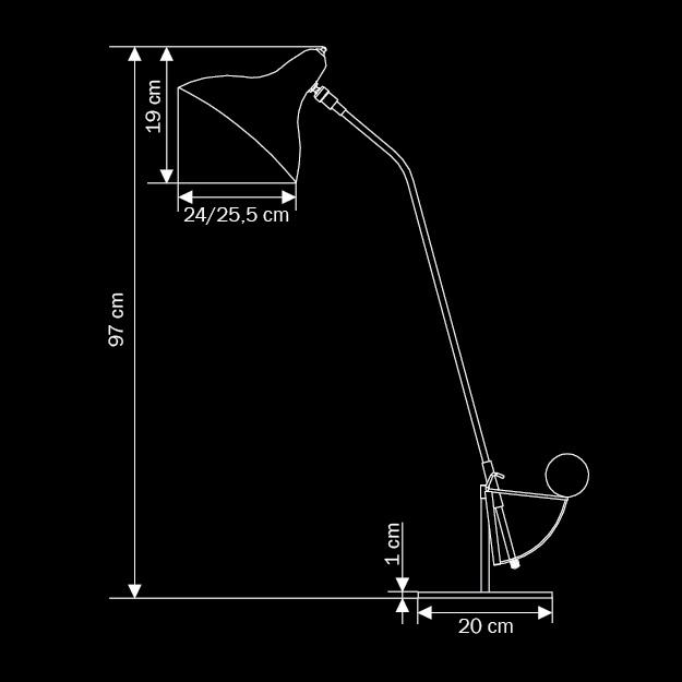 Настольная лампа Lightstar Manti 764907 LIGHTSTAR КЛАССИЧЕСКИЕ 079558 Черный  - Вид №1