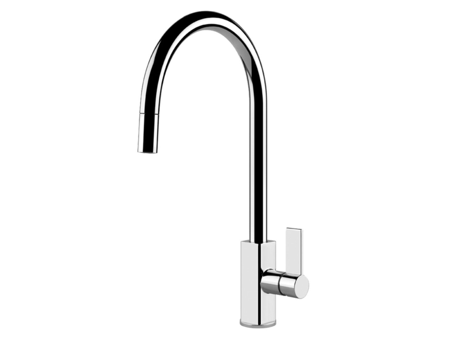 Кухонный смеситель со съемным ручным душем Gessi ARCH-00105337