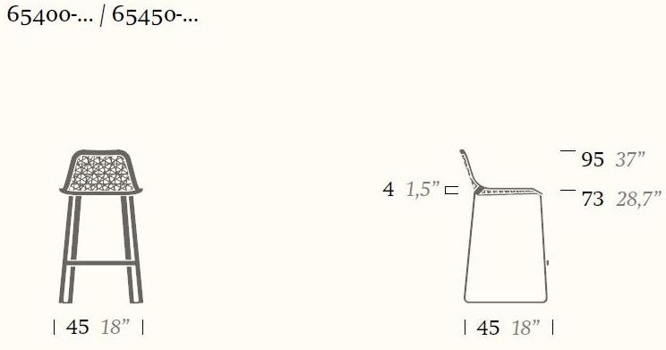 Kettal Садовый стул из синтетического волокна Maia #65400 - Вид №2