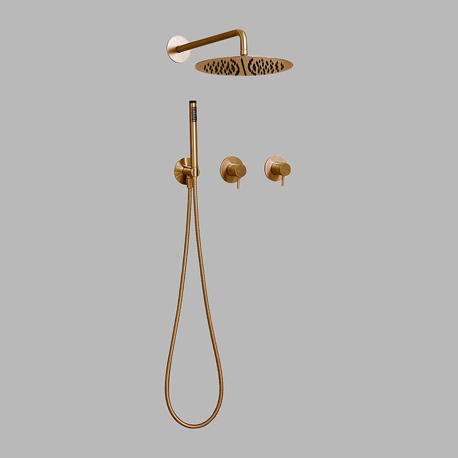 QS3300-340WMP2 Двухсторонний душ с термостатомd line Qtoo 