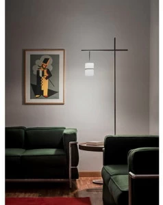 Firmamento Milano Светодиодный торшер из алюминия Piccola boa Cg-043fs-ni-