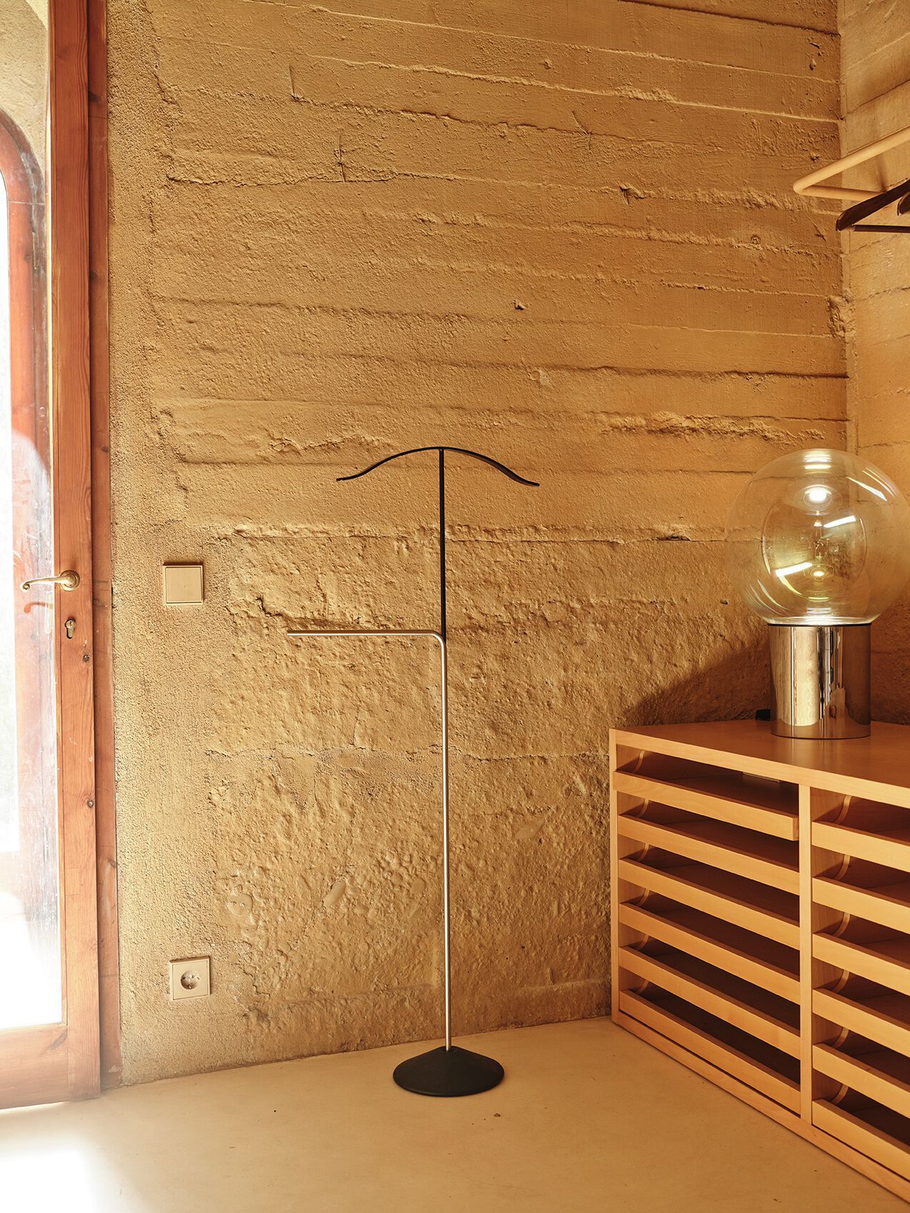 Стальная напольная вешалка с порошковым покрытием BD Barcelona батон ARCH-00017518 - Вид №3