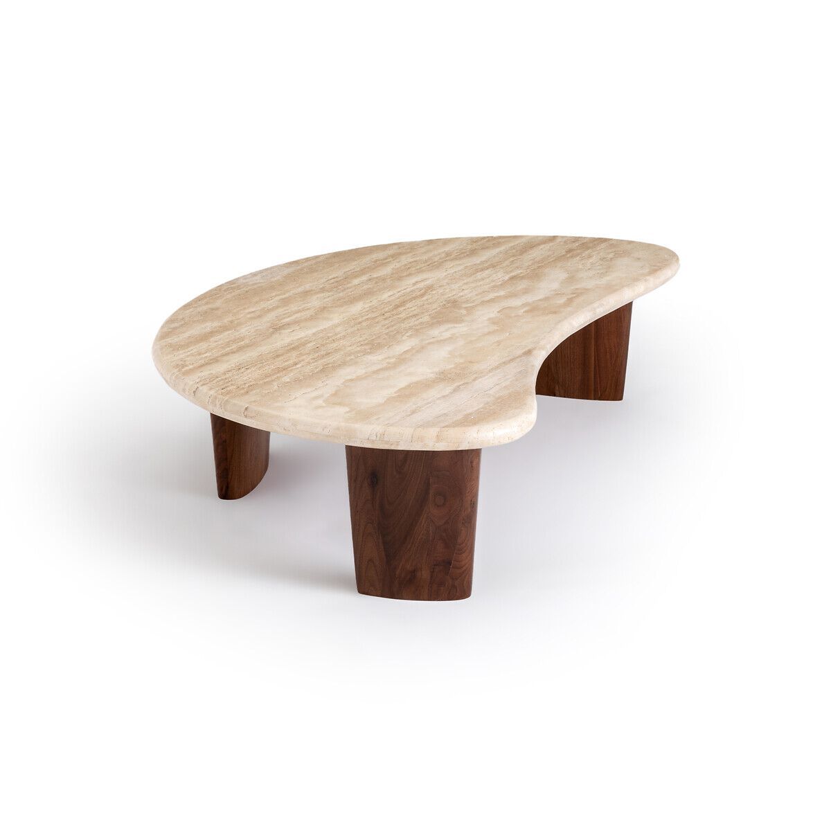 Низкий журнальный столик из травертина AMPM GUIMEL ARCH-00060172