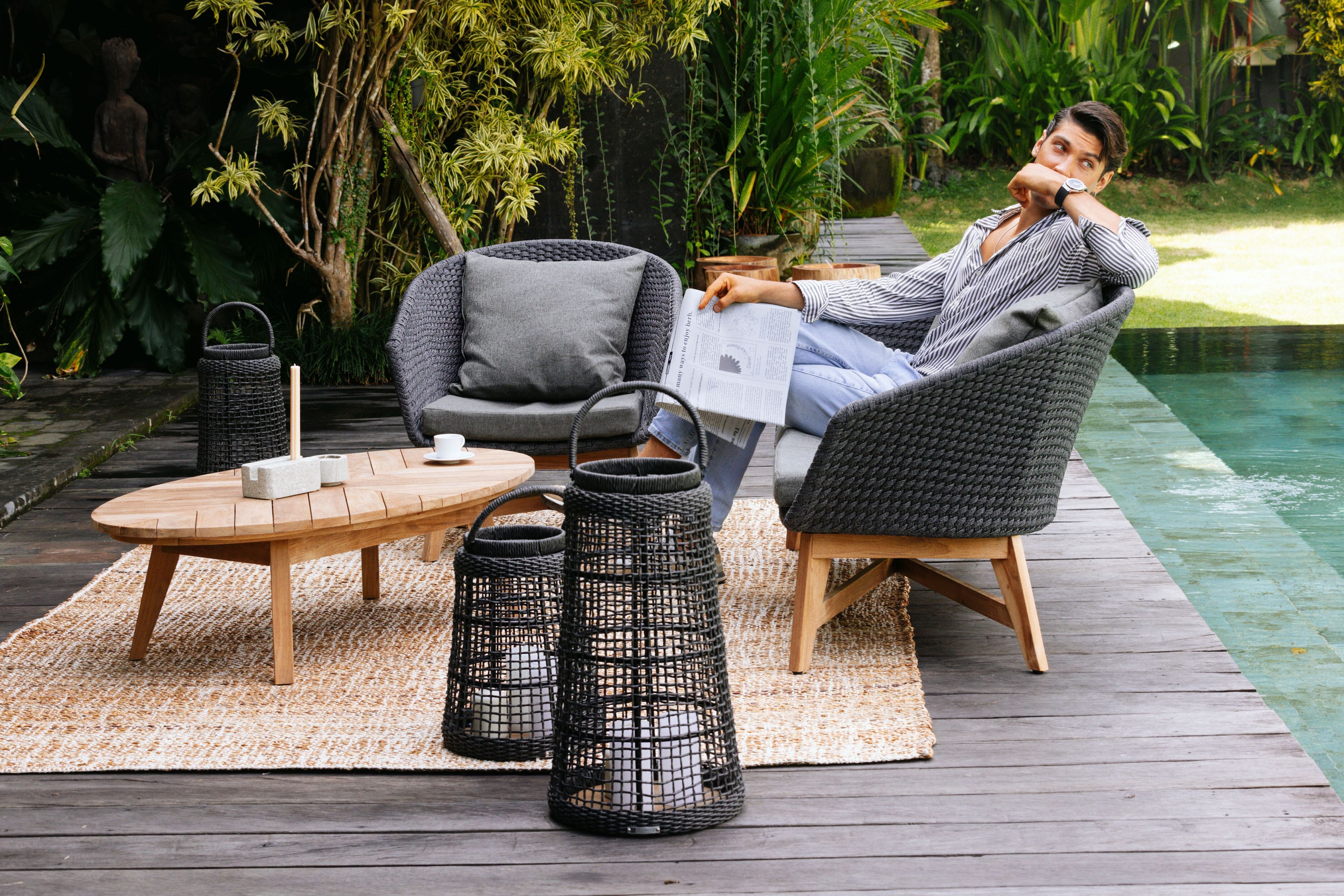 ТИК овальный садовый журнальный столик cbdesign Флориан ARCH-00111168 - Вид №4