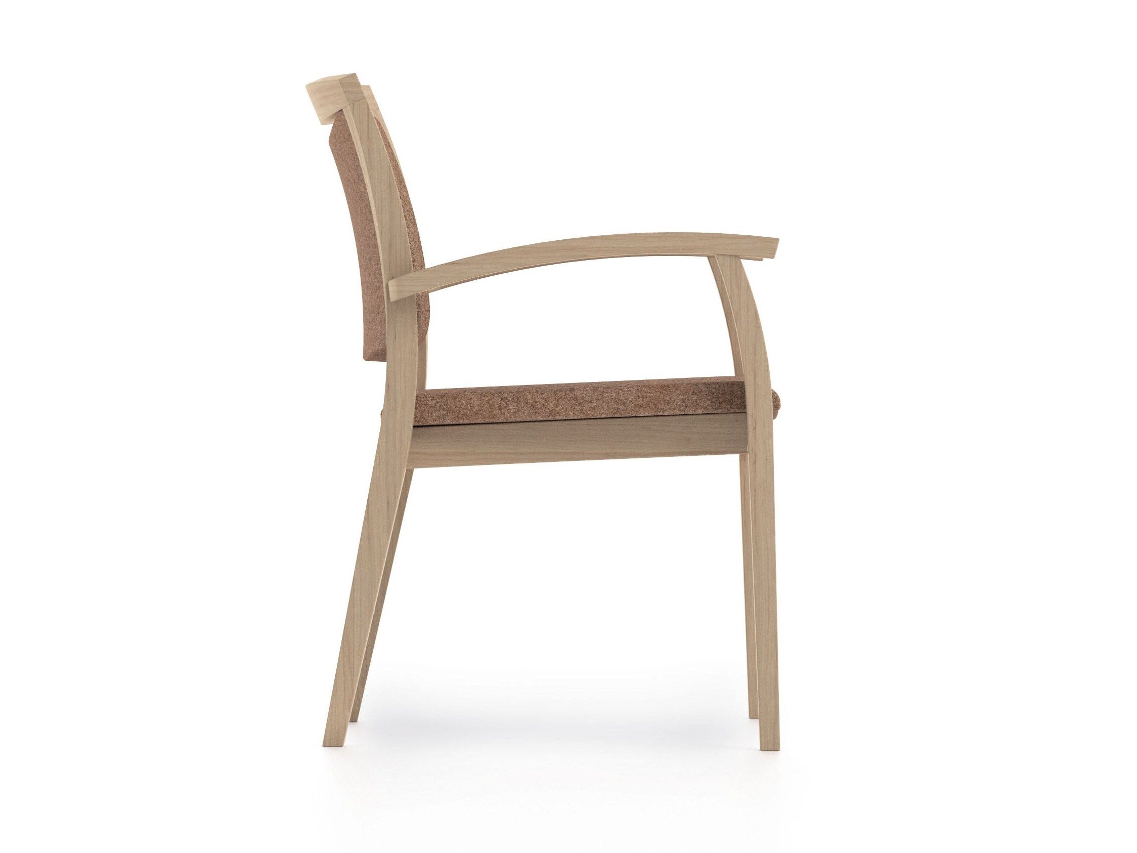 Штабелируемый тканевый стул с подлокотниками PIAVAL FANDANGO-Health &amp ARCH-00032911 - Вид №2