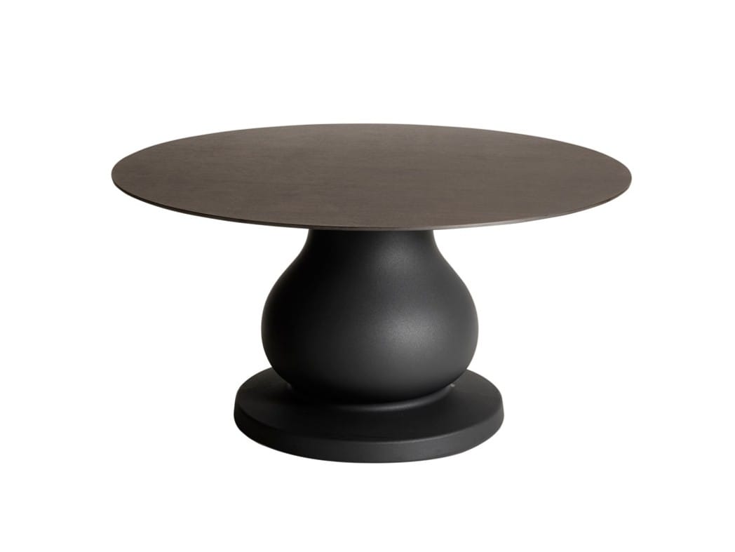 Круглый стол из полиэтилена и столешница HPL с мраморным эффектом SLIDE девятнадцатый век ARCH-00052894 - Вид №22