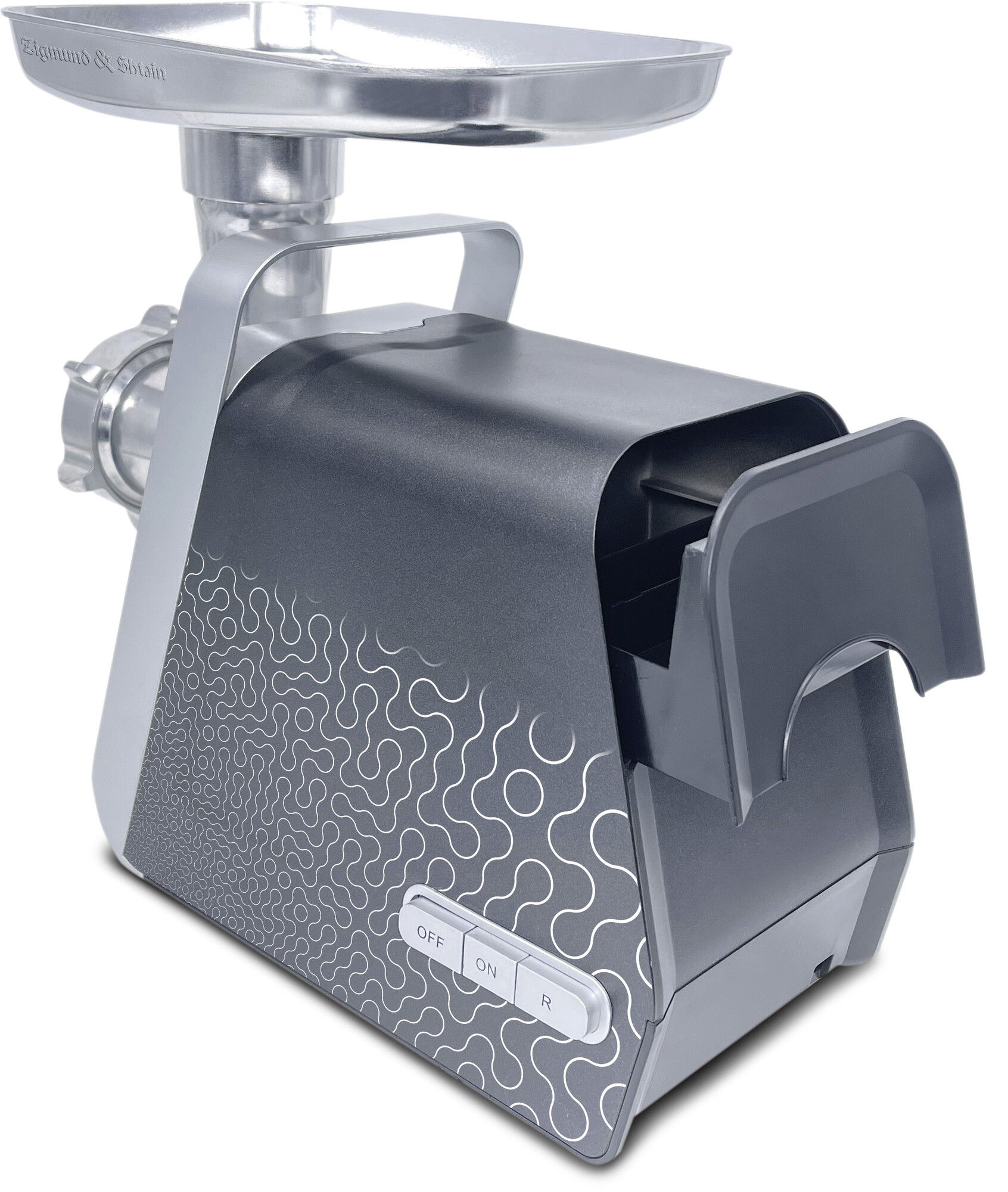 9929165 Мясорубка электрическая Zigmund & Shtain ZMG-044 черный STDN-0082917 - Вид №7