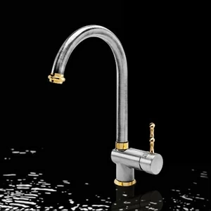 Смеситель однорычажный 7CLA0014 Geda Nextage Classic с поворотным изливом