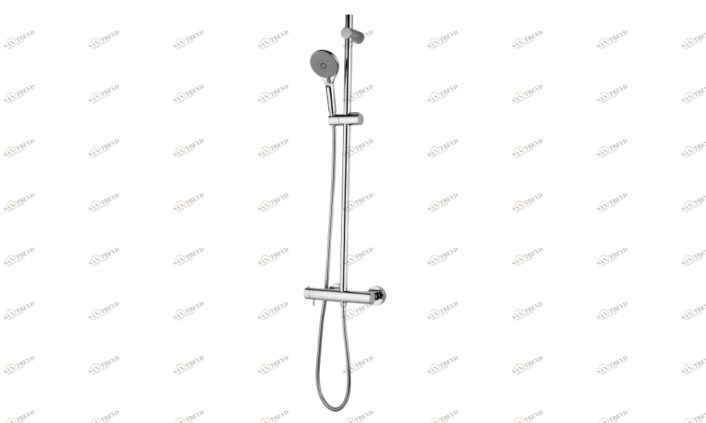 DZ1006 Душевые комплекты SYNCRONIA/1 Ø 100 mm - Thermostatic BOSSINI 
