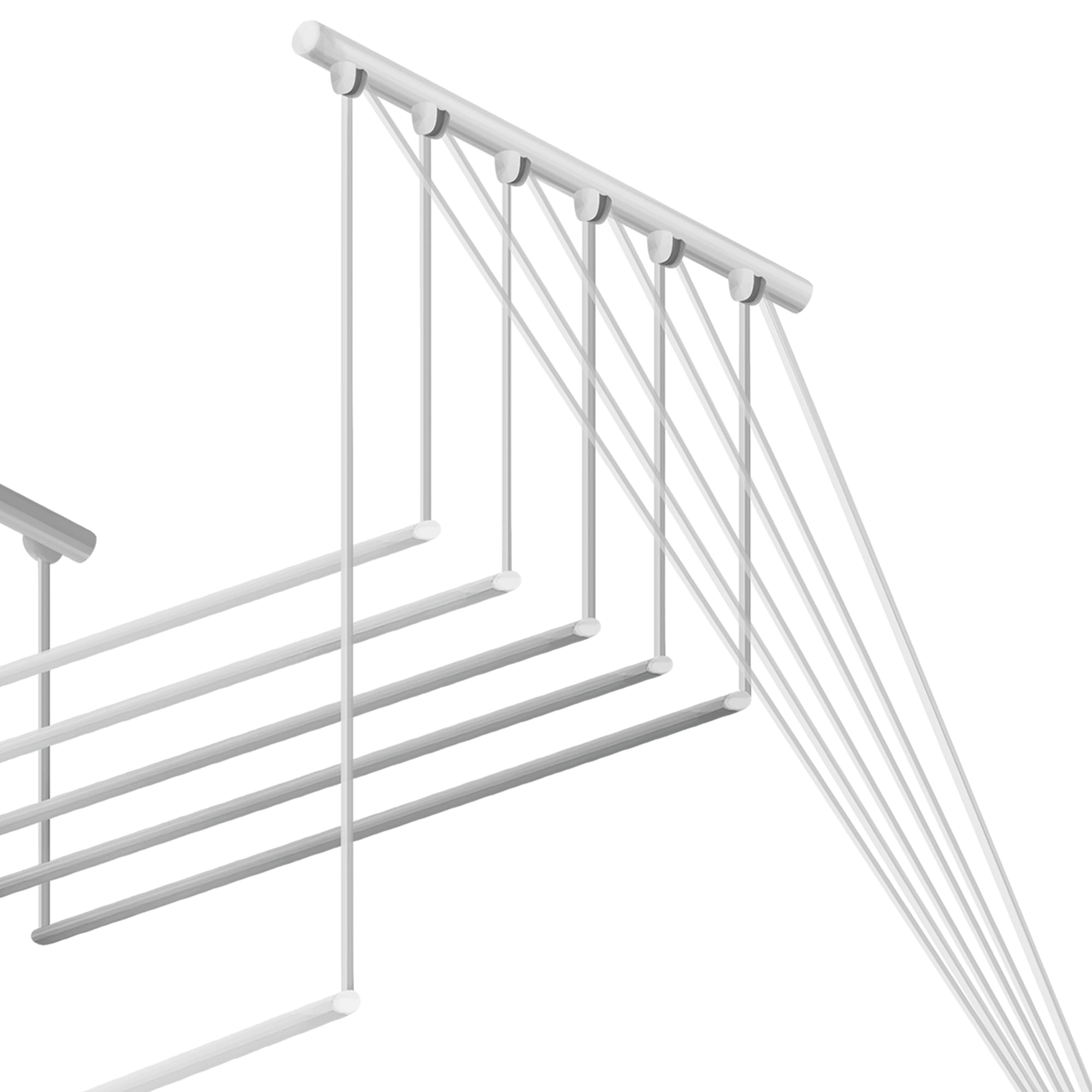 14329501 Сушилка для белья потолочная Gimi Lift 180, 1.8 м Santreyd  - Вид №1