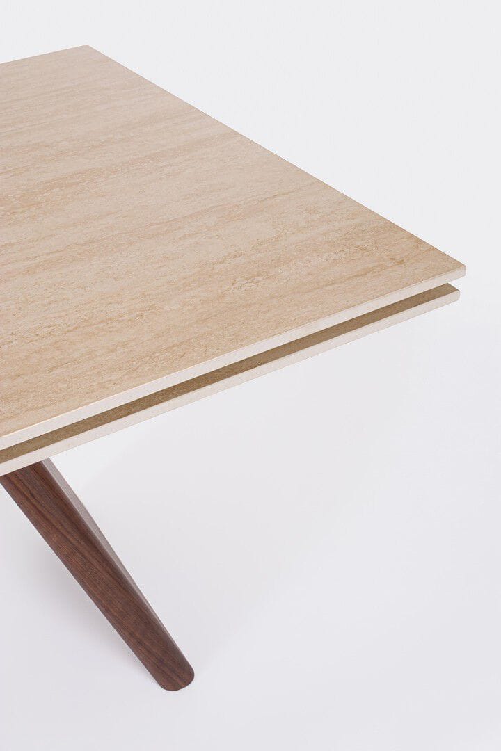 Прямоугольный выдвижной стол из керамогранита BIZZOTTO Maikki ARCH-00128333 - Вид №7