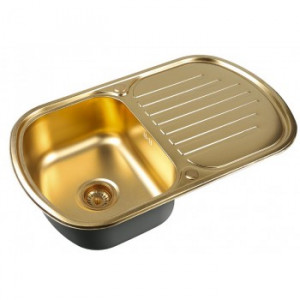 Zorg SZR-7749 bronze Мойка кухонная прямоугольная Zorg