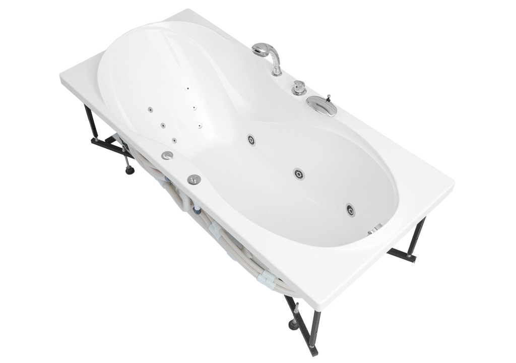 Акриловая ванна Aquanet Grenada 170x80 (г/м, сп/м, н/м, с/п, к/б, А3рNew) 00176261 - Вид №1