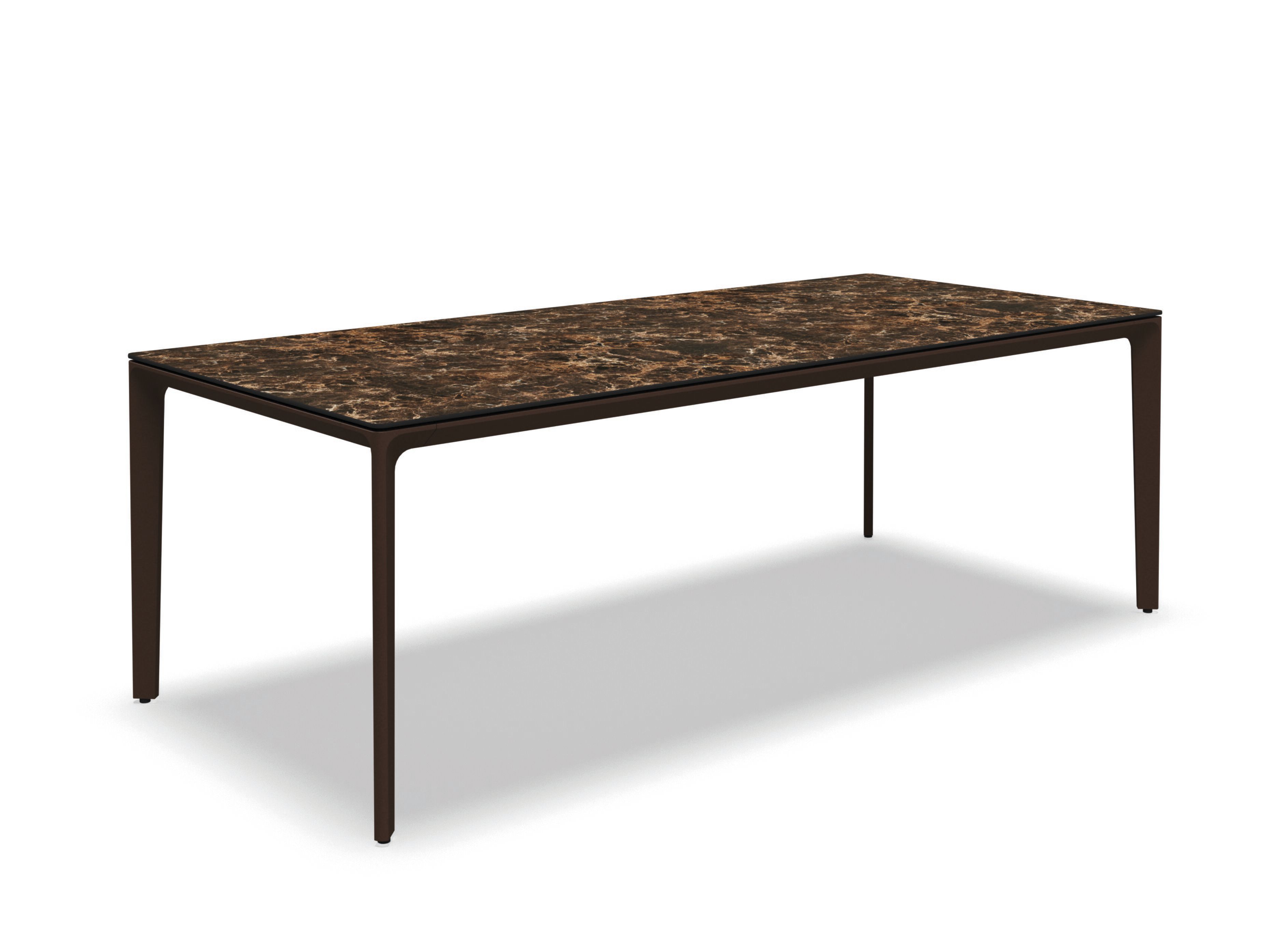 Прямоугольный садовый стол с керамической столешницей Gloster ARCH-00049605