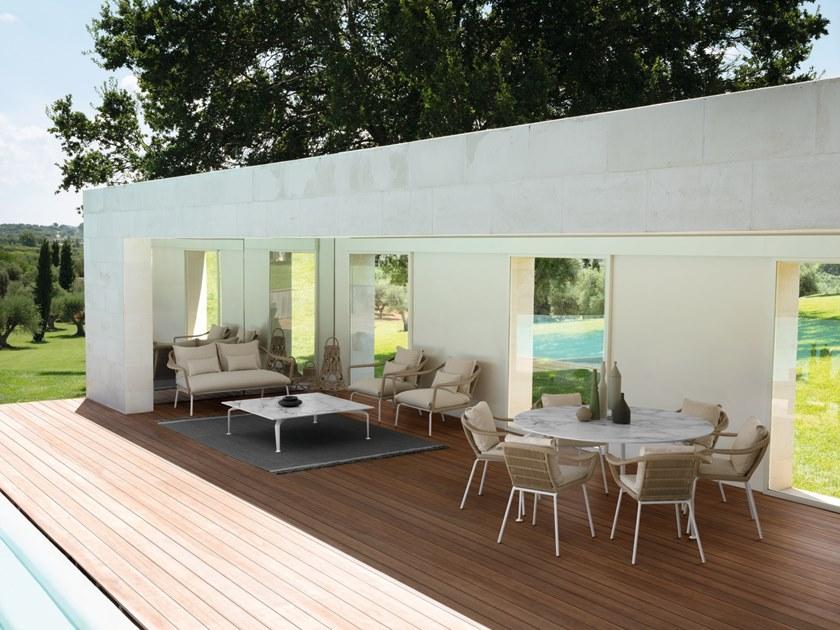 Talenti Садовый стол из керамогранита Cruise alu Crualutpt150 - Вид №5