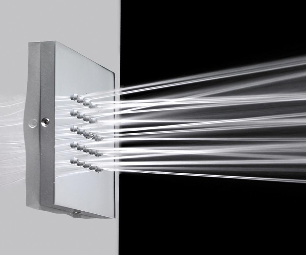 I00178 Потолочный & настенный душ Cubic Flat 100 x 100 mm - Box BOSSINI  - Вид №1