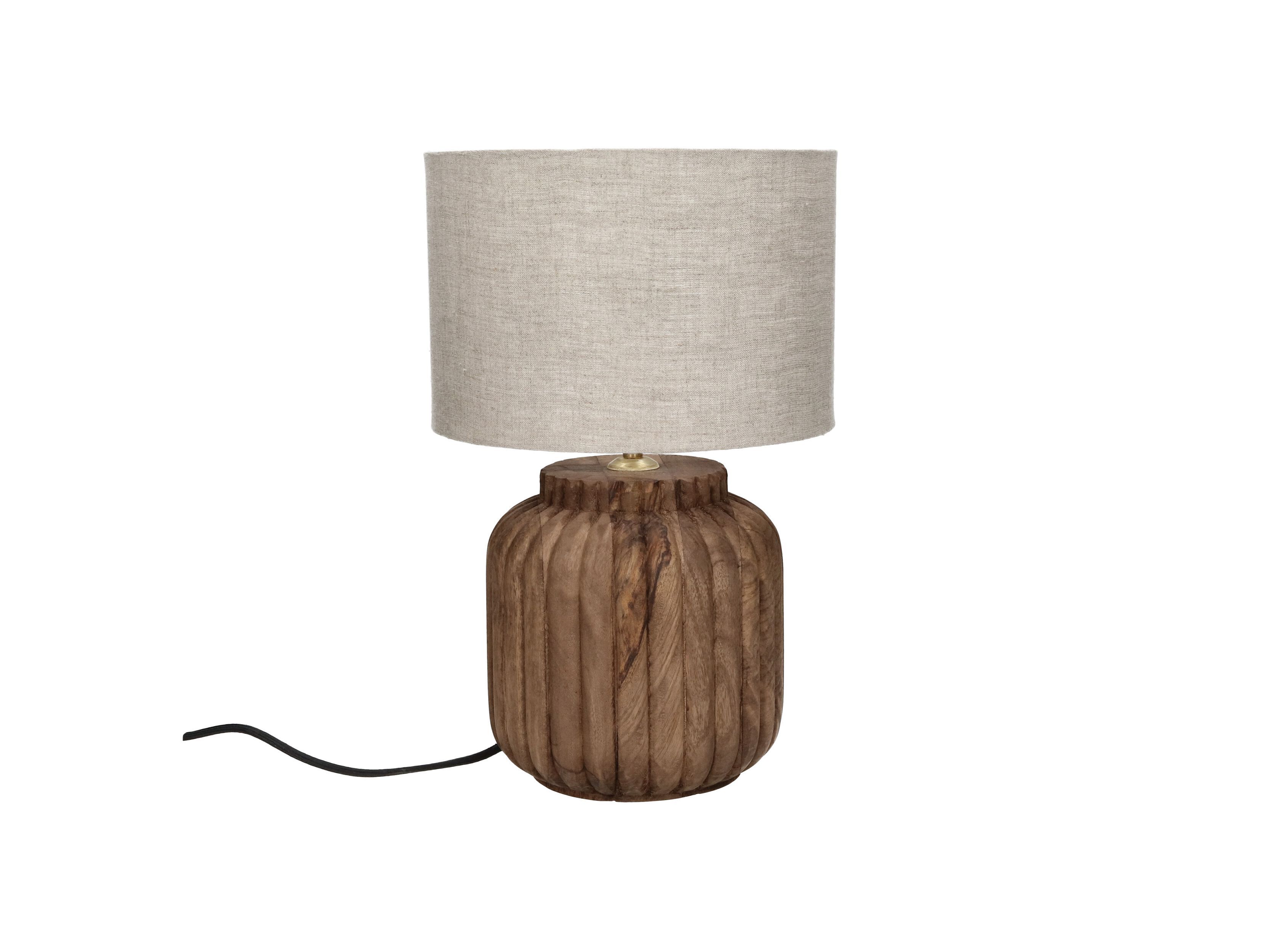 Настольная лампа из манго POMAX LAMPEDUSA ARCH-00021818