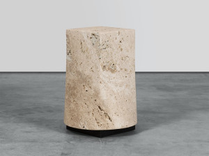 Журнальный столик из травертина