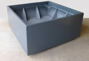 IMAGE'IN Сеялки со скрытыми колесами из фиброцемента  Iop-rl + iop-pef