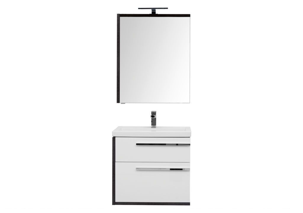 Мебель для ванной Aquanet Фостер 70 эвкалипт мистери/белый 00209028 - Вид №2