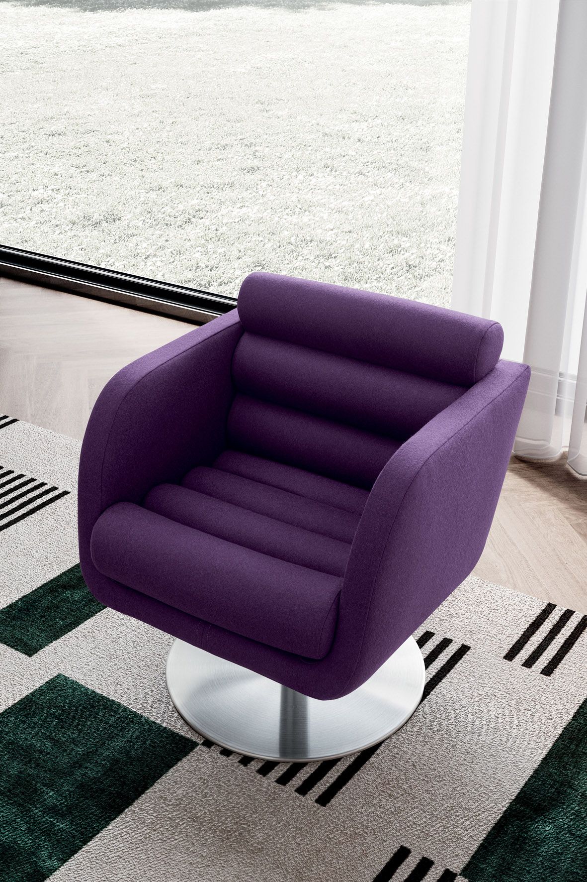 Тканевое кресло с подлокотниками Felis Softliving ARCH-00056620 - Вид №3