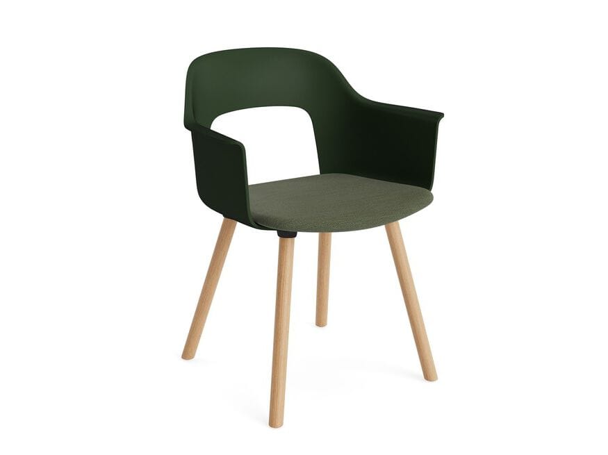 Стул с мягким сиденьем с подлокотниками Hay макет ARCH-00123440 - Вид №25