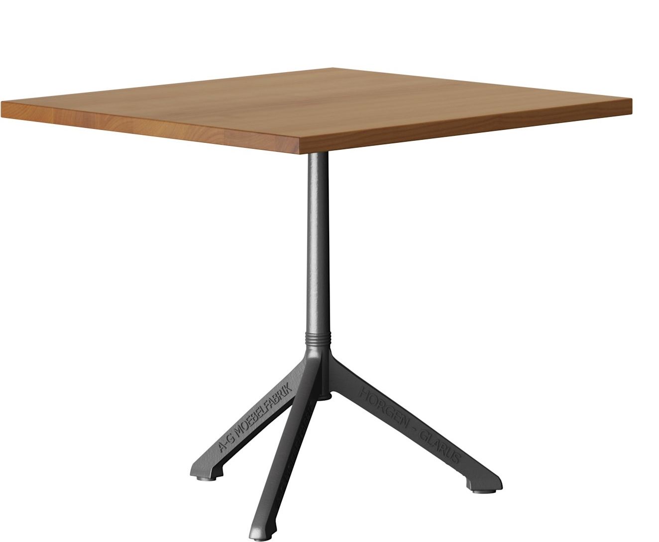 Квадратный обеденный стол из массива дерева horgenglarus EPOC ARCH-00030913 - Вид №3